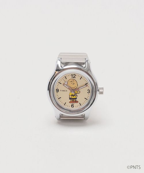 FRAMeWORK(フレームワーク)の「TIMEX 別注PEANUTS FINGERWATCH CHARLIE BROWN(リング・レディース・シルバー・FREE)」の14枚目の写真