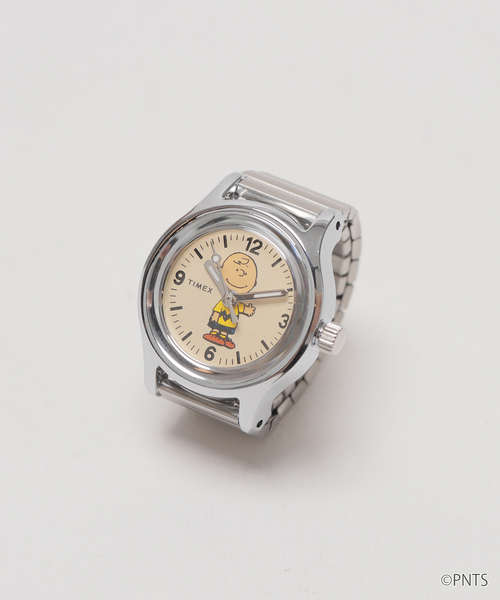 FRAMeWORK(フレームワーク)の「TIMEX 別注PEANUTS FINGERWATCH CHARLIE BROWN(リング・レディース・シルバー・FREE)」の8枚目の写真