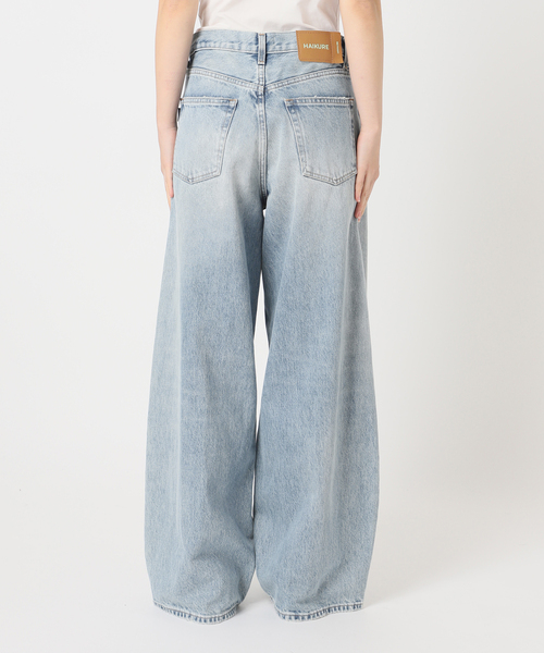 journal standard L'essage(ジャーナルスタンダードレサージュ)の「HAIKURE/ハイクル BETHANY SHORT LENGTH POLLOCK デニムパンツ(デニムパンツ・レディース・ブルー・23/25/24)」の11枚目の写真