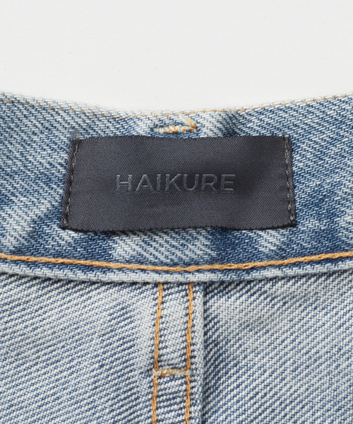 journal standard L'essage(ジャーナルスタンダードレサージュ)の「HAIKURE/ハイクル BETHANY SHORT LENGTH POLLOCK デニムパンツ(デニムパンツ・レディース・ブルー・23/25/24)」の22枚目の写真
