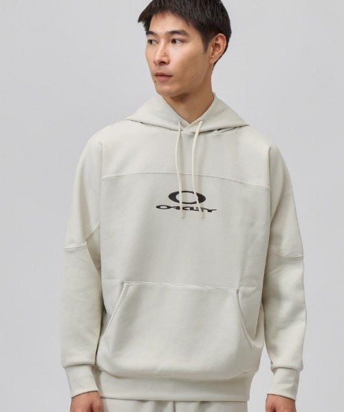 OAKLEY（オークリー）の「オークリー OAKLEY NEW RETRO FLEECE HOODIE 2.7（パーカー・メンズ・アーミー/ブラック/オフホワイト/バーガンディー・LL/M/3L/L）」の2枚目の写真