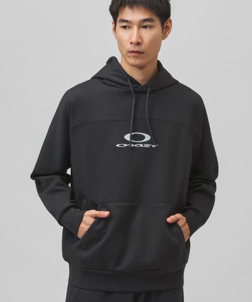 OAKLEY（オークリー）の「オークリー OAKLEY NEW RETRO FLEECE HOODIE 2.7（パーカー・メンズ・アーミー/ブラック/オフホワイト/バーガンディー・LL/M/3L/L）」の3枚目の写真