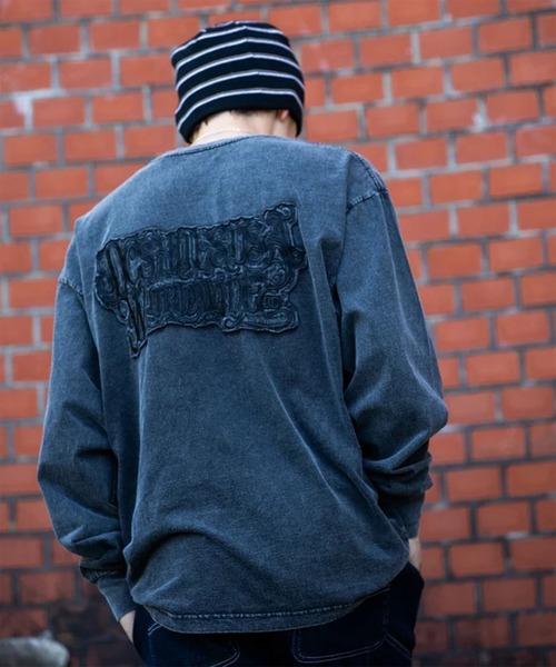 DC（ディーシー）の「DC/ディーシー 長袖Ｔシャツ ロンT DLT264048（Tシャツ/カットソー・メンズ・ブラック×ホワイト/シルバーグレー/スミクロ・XL/L/M）」の13枚目の写真