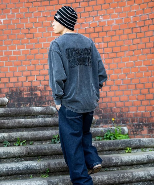 DC（ディーシー）の「DC/ディーシー 長袖Ｔシャツ ロンT DLT264048（Tシャツ/カットソー・メンズ・ブラック×ホワイト/シルバーグレー/スミクロ・XL/L/M）」の16枚目の写真