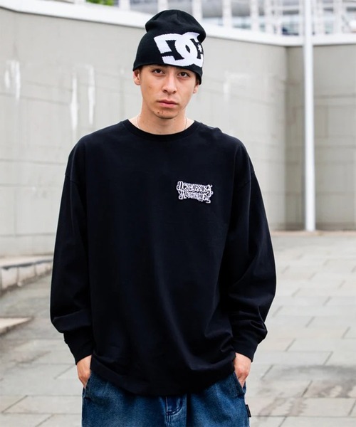 DC（ディーシー）の「DC/ディーシー 長袖Ｔシャツ ロンT DLT264048（Tシャツ/カットソー・メンズ・ブラック×ホワイト/シルバーグレー/スミクロ・XL/L/M）」の20枚目の写真