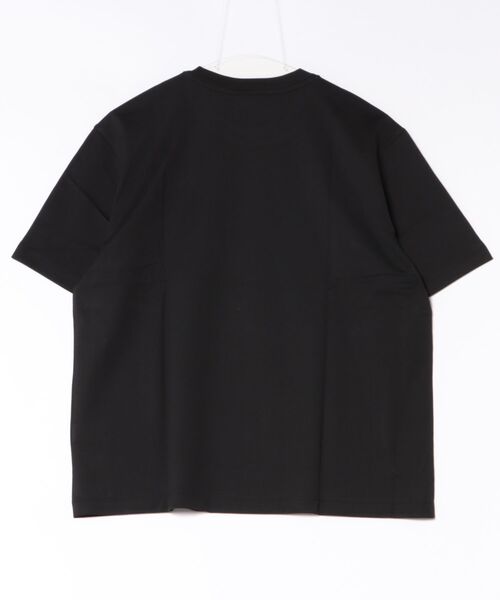 LACOSTE(ラコステ)の「《LACOSTE》ワンポイントソフトタッチTシャツ(Tシャツ/カットソー・レディース・ブラック/ホワイト/ネイビー・40/38/36/34)」の4枚目の写真