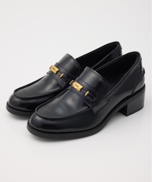 STACCATO(スタッカート)の「ポリゴンクラスローファー(ローファー・レディース・ブラック/ブラウン・22.5cm/23cm/23.5cm/24cm/24.5cm)」の1枚目の写真