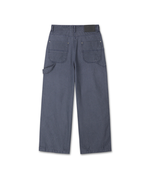 9999ARCHIVE(9999アーカイブ)の「Vintage Rugged Grain Double-Knee Pants(その他パンツ・メンズ・ネイビー・3/1/2)」の3枚目の写真
