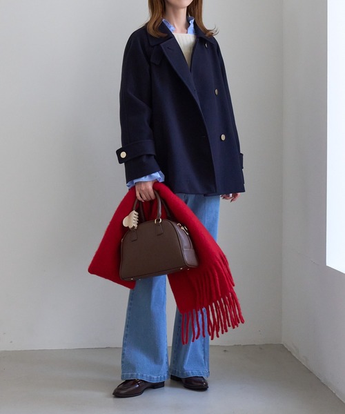 ROPE' PICNIC(ロペピクニック)の「アソートバルキーフリンジマフラー/静電気防止加工(マフラー・レディース・レッド/ブルー系その他/キナリ/ホワイト系その他・FREE)」の16枚目の写真