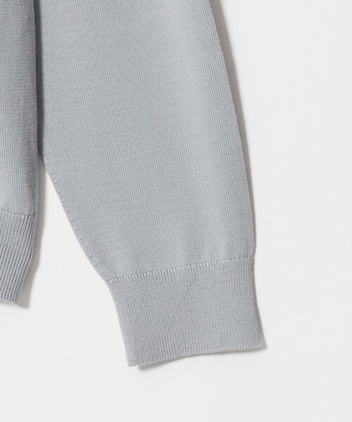 UNITED ARROWS（ユナイテッドアローズ）の「ハイゲージ タートルネック ニット（ニット/セーター・メンズ・ターコイズブルー系/ライトグレー/ブラック・M/S/L/XL）」の15枚目の写真