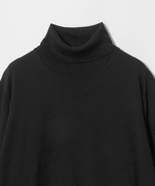 UNITED ARROWS（ユナイテッドアローズ）の「ハイゲージ タートルネック ニット（ニット/セーター・メンズ・ターコイズブルー系/ライトグレー/ブラック・M/S/L/XL）」の18枚目の写真