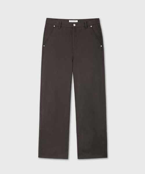 DIVEIN（ダイブイン）の「UNIFORM STANDARD CHINO PANTS (BROWN)（その他パンツ・メンズ・その他・1/2/0）」の2枚目の写真