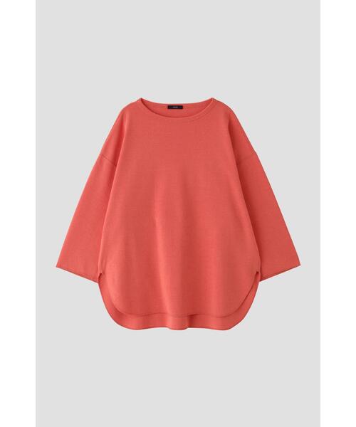 YLEVE(イレーヴ)の「YLEVE / COTTON RIB PULLOVER BIG(Tシャツ/カットソー・レディース・ピンク・1)」の8枚目の写真
