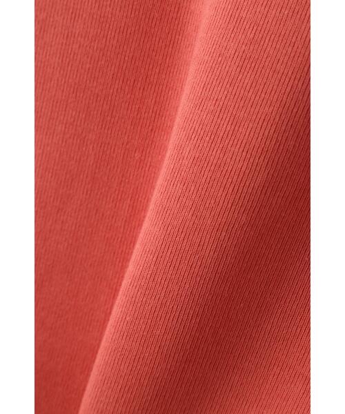 YLEVE(イレーヴ)の「YLEVE / COTTON RIB PULLOVER BIG(Tシャツ/カットソー・レディース・ピンク・1)」の9枚目の写真