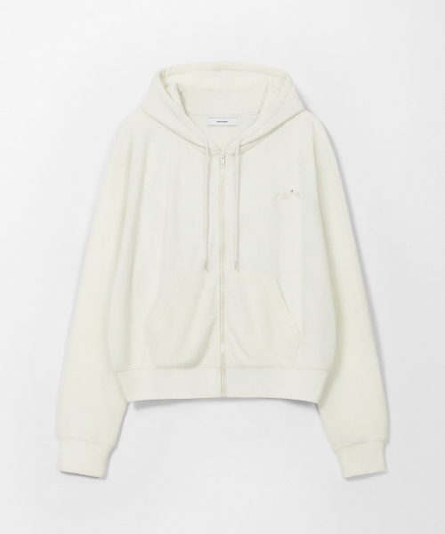 MONGDOL(モンドル)の「ソフトエッセンシャルフーディージップアップ アイボリー MDTS104IVORY(パーカー・レディース・その他・F)」の5枚目の写真