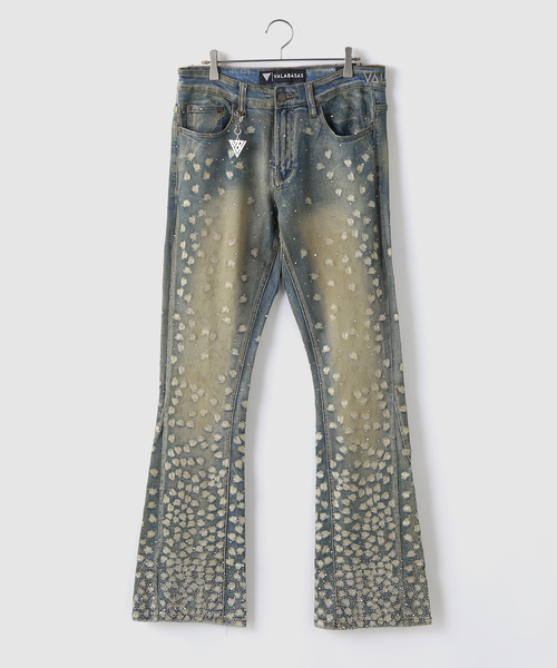 VALABASAS（ヴァラバサス）の「VALABASAS / ヴァラバサス "CANITE"（デニムパンツ・メンズ・ブラック/ブルー・32/30）」の2枚目の写真