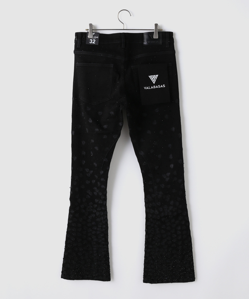 VALABASAS（ヴァラバサス）の「VALABASAS / ヴァラバサス "CANITE"（デニムパンツ・メンズ・ブラック/ブルー・32/30）」の3枚目の写真