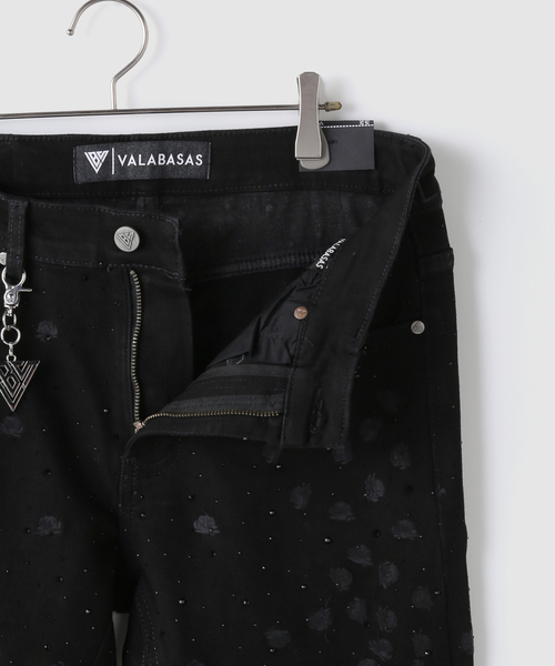 VALABASAS（ヴァラバサス）の「VALABASAS / ヴァラバサス "CANITE"（デニムパンツ・メンズ・ブラック/ブルー・32/30）」の9枚目の写真