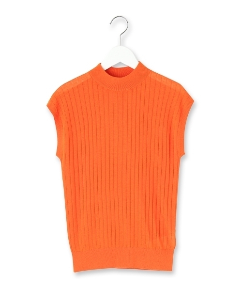 AG by aquagirl（エージーバイアクアガール）の「スマートアイスリネンノースリーブニット（ニット/セーター・レディース・ブラック/ブラウン系1/レッド/ブラウン/ホワイト/ブラック系1/グリーン・38）」の7枚目の写真