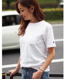 Champion | 【WEB限定】◎Champion 1ポケットTシャツ / チャンピオン(Tシャツ/カットソー)