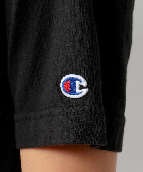 Champion（チャンピオン）の「【WEB限定】◎Champion 1ポケットTシャツ / チャンピオン（Tシャツ/カットソー・レディース・ホワイト/ブラック・SMALL/MEDIUM）」の13枚目の写真