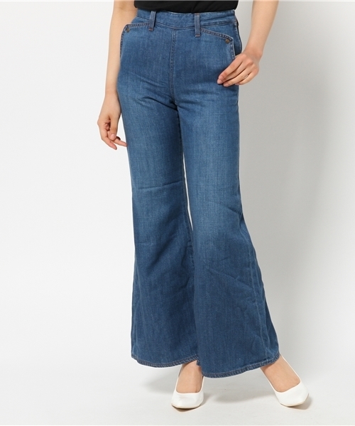 SLY（スライ）の「AMES JW FLARE PT-B（デニムパンツ・レディース・ブルー・1/0/2）」の12枚目の写真