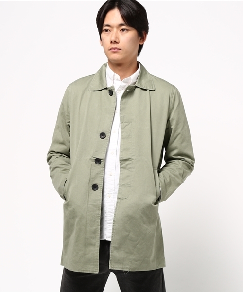 Revo.(レボ)の「Revo. SELECT ITEM / コットン ステンカラーコート(ステンカラーコート・メンズ・ワイン/ネイビー/カーキ・X-LARGE/LARGE/MEDIUM)」の21枚目の写真