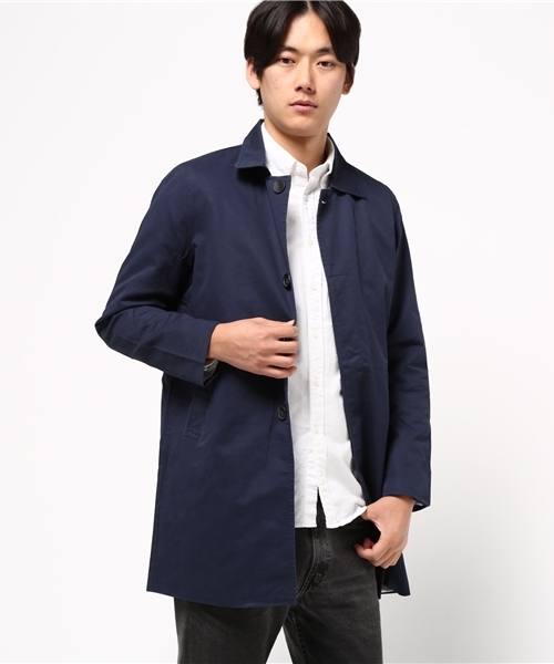 Revo.(レボ)の「Revo. SELECT ITEM / コットン ステンカラーコート(ステンカラーコート・メンズ・ワイン/ネイビー/カーキ・X-LARGE/LARGE/MEDIUM)」の22枚目の写真