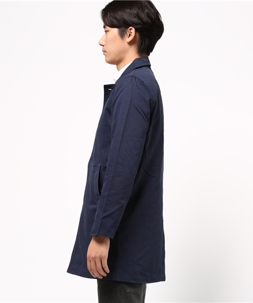 Revo.(レボ)の「Revo. SELECT ITEM / コットン ステンカラーコート(ステンカラーコート・メンズ・ワイン/ネイビー/カーキ・X-LARGE/LARGE/MEDIUM)」の15枚目の写真