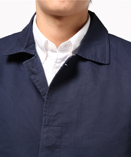 Revo.(レボ)の「Revo. SELECT ITEM / コットン ステンカラーコート(ステンカラーコート・メンズ・ワイン/ネイビー/カーキ・X-LARGE/LARGE/MEDIUM)」の10枚目の写真