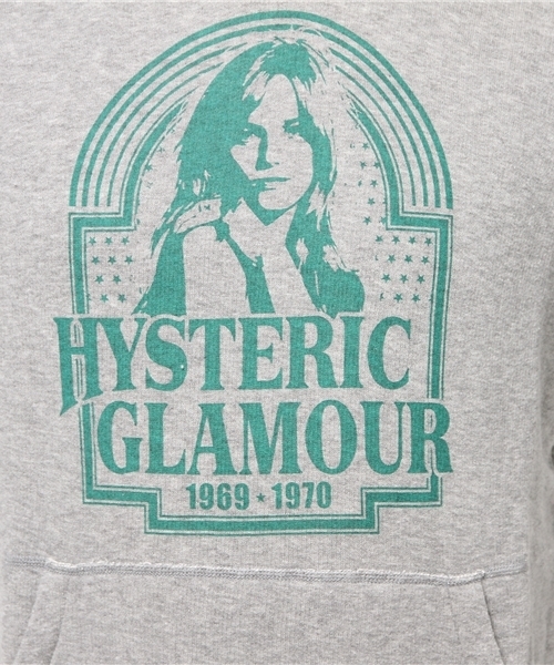 HYSTERIC GLAMOUR（ヒステリックグラマー）の「ALL THE WAY pt PK（パーカー・メンズ・ピンク/ブルー/トップグレー・SMALL/MEDIUM/LARGE）」の10枚目の写真