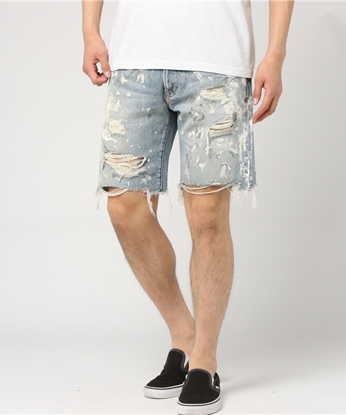 Denim & Supply Ralph Lauren（デニムアンドサプライラルフローレン）の「D&S ベッドフォード ストレート ショートパンツ（デニムパンツ・メンズ・ブルー系9・28/36/32/30/34）」の7枚目の写真