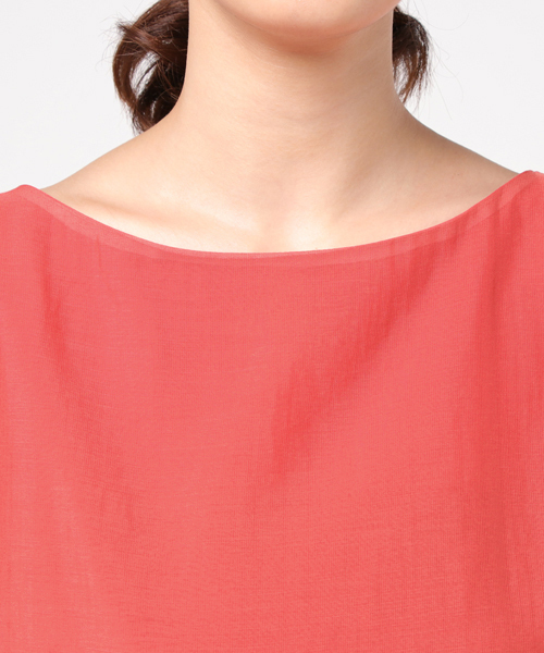 un dix cors（アンディコール）の「【追加3弾】バルーンスリーブブラウス（シャツ/ブラウス・レディース・レッド・ﾌﾘ-）」の5枚目の写真