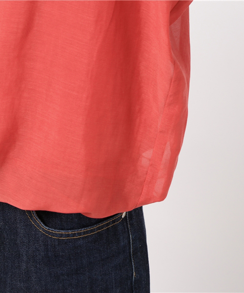 un dix cors（アンディコール）の「【追加3弾】バルーンスリーブブラウス（シャツ/ブラウス・レディース・レッド・ﾌﾘ-）」の7枚目の写真