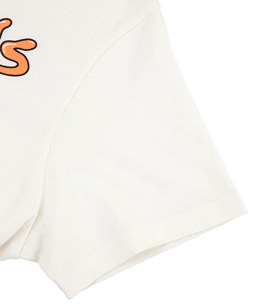 PUNYUS(プニュズ)の「いただきマウスTシャツ(Tシャツ/カットソー・レディース・杢グレー/ホワイト/ブラック/パープル・2/1/3/4)」の6枚目の写真