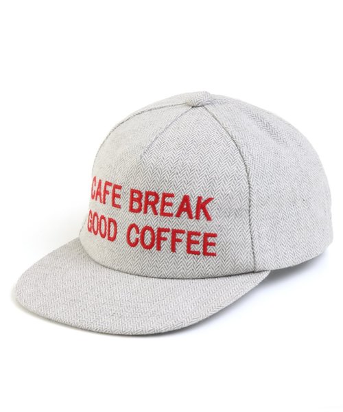 apres les cours（アプレレクール）の「CAFE BREAKロゴキャップ（キャップ・キッズ・チャコール/ブルー/グレー・50/58/54）」の7枚目の写真