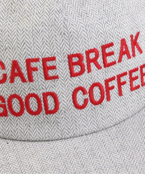 apres les cours（アプレレクール）の「CAFE BREAKロゴキャップ（キャップ・キッズ・チャコール/ブルー/グレー・50/58/54）」の14枚目の写真
