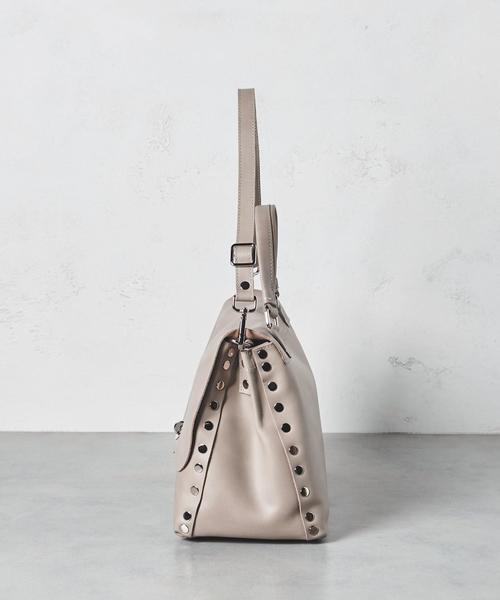 ZANELLATO ザネラート　POSTINA　M　ショルダーバッグ ベージュ ZANELLATO (ザネラート) 2WAY レザー ショルダーバッグ Postina
