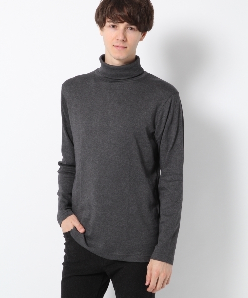 GLOBAL WORK（グローバルワーク）の「スーピマフライスタートル/759679（Tシャツ/カットソー・メンズ・ホワイト/グレー・LARGE/MEDIUM/SMALL/X-LARGE）」の2枚目の写真