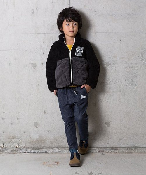 BREEZE(ブリーズ)の「ファーフリースジャケット(その他アウター・キッズ・ピンク/グリーン/ブラック/キナリ・110/130/160/140/80/100/120/150/90/95)」の22枚目の写真