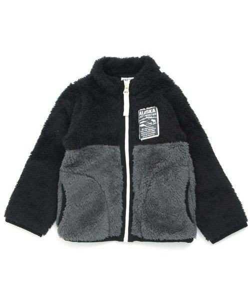 BREEZE(ブリーズ)の「ファーフリースジャケット(その他アウター・キッズ・ピンク/グリーン/ブラック/キナリ・110/130/160/140/80/100/120/150/90/95)」の16枚目の写真