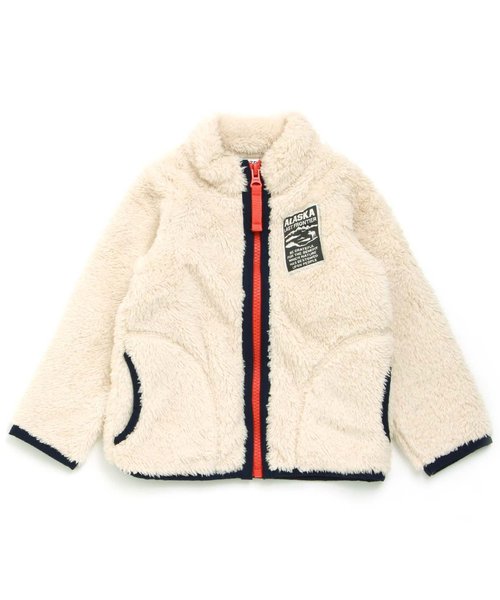 BREEZE(ブリーズ)の「ファーフリースジャケット(その他アウター・キッズ・ピンク/グリーン/ブラック/キナリ・110/130/160/140/80/100/120/150/90/95)」の12枚目の写真