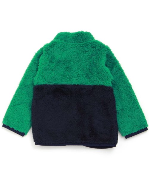 BREEZE(ブリーズ)の「ファーフリースジャケット(その他アウター・キッズ・ピンク/グリーン/ブラック/キナリ・110/130/160/140/80/100/120/150/90/95)」の9枚目の写真