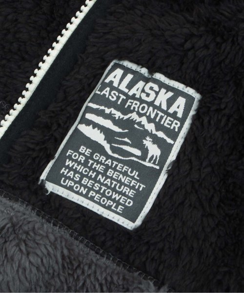 BREEZE(ブリーズ)の「ファーフリースジャケット(その他アウター・キッズ・ピンク/グリーン/ブラック/キナリ・110/130/160/140/80/100/120/150/90/95)」の5枚目の写真