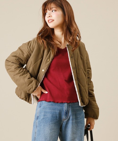 natural couture(ナチュラルクチュール)の「衿レースワッフルプルオーバー(Tシャツ/カットソー・レディース・オフホワイト/キャメル/レッド/ブラック・FREE)」の16枚目の写真