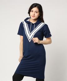 【Champion/チャンピオン】レディース アクティブスタイル スウェットパーカーワンピース