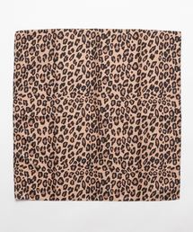 MOUSSY | LEOPARD SCARF(バンダナ/スカーフ)