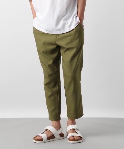 RAGEBLUE(レイジブルー)の「リネンテーパードイージーパンツ/793691(その他パンツ・メンズ・ベージュ/ネイビー/オリーブ/グレー系その他/ブルー/ブラック・SMALL/MEDIUM/LARGE/X-LARGE)」の1枚目の写真