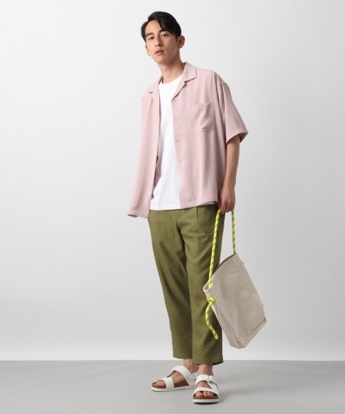 RAGEBLUE(レイジブルー)の「リネンテーパードイージーパンツ/793691(その他パンツ・メンズ・ベージュ/ネイビー/オリーブ/グレー系その他/ブルー/ブラック・SMALL/MEDIUM/LARGE/X-LARGE)」の12枚目の写真