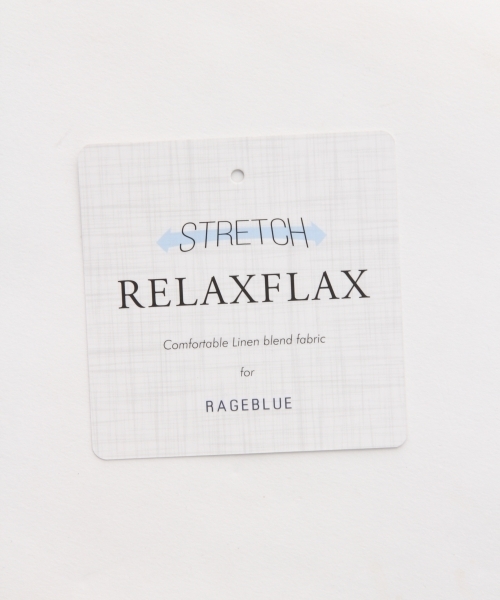 RAGEBLUE(レイジブルー)の「リネンテーパードイージーパンツ/793691(その他パンツ・メンズ・ベージュ/ネイビー/オリーブ/グレー系その他/ブルー/ブラック・SMALL/MEDIUM/LARGE/X-LARGE)」の20枚目の写真